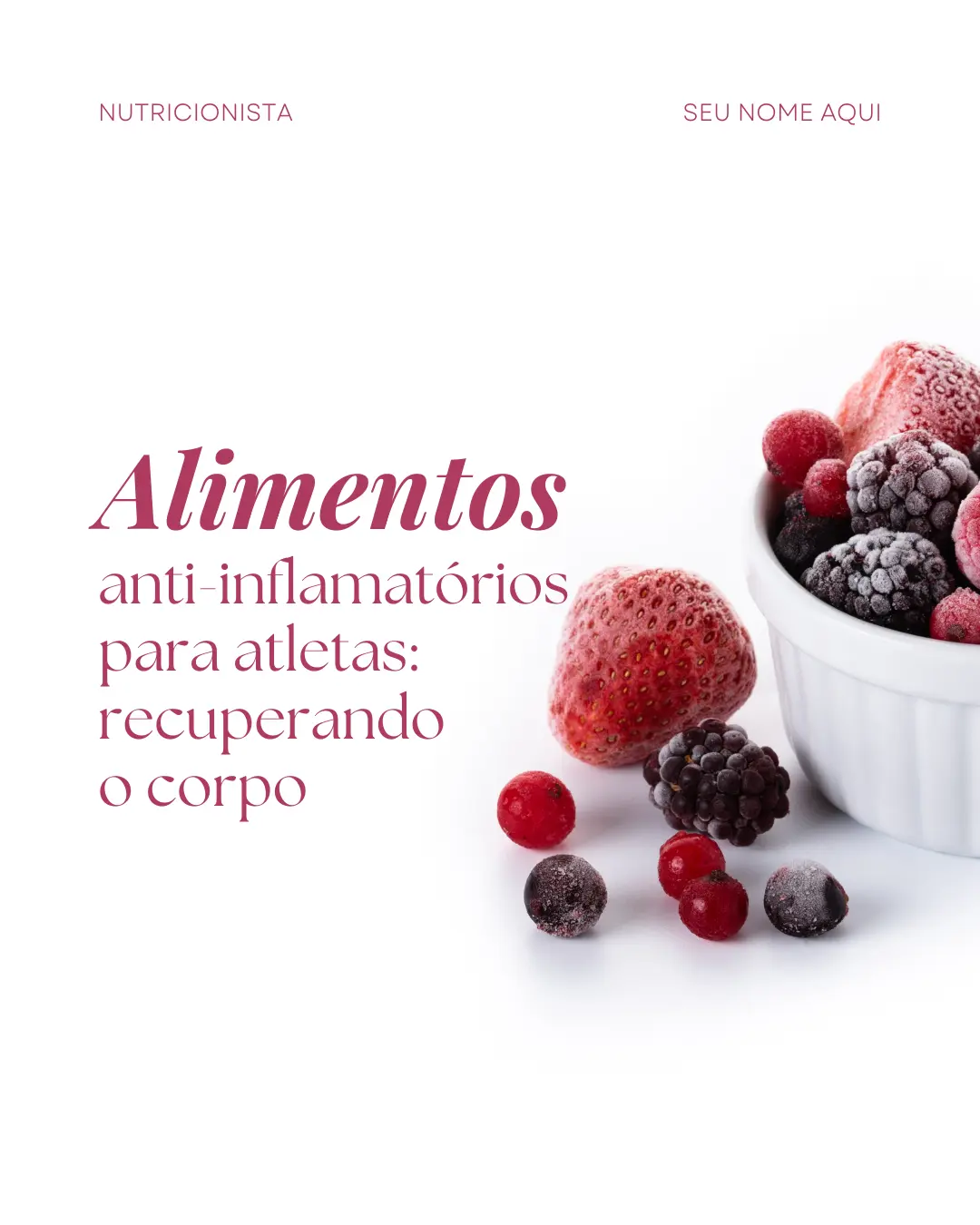 ROSA Feed - Arquivo de Conteúdo Nutrição Esportiva