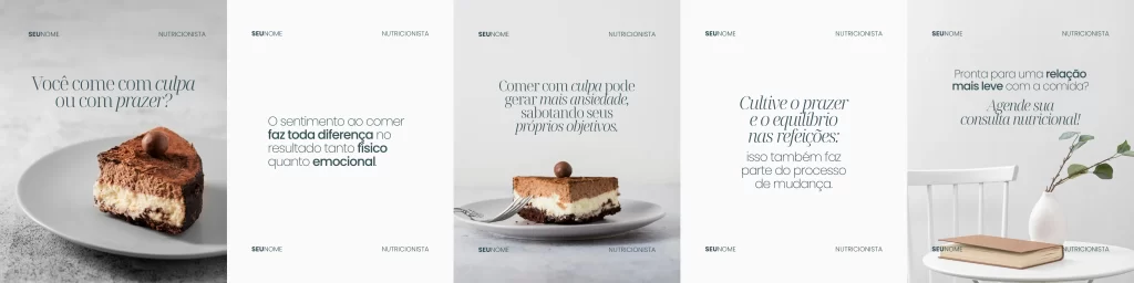 Você come com culpa… ou com prazer